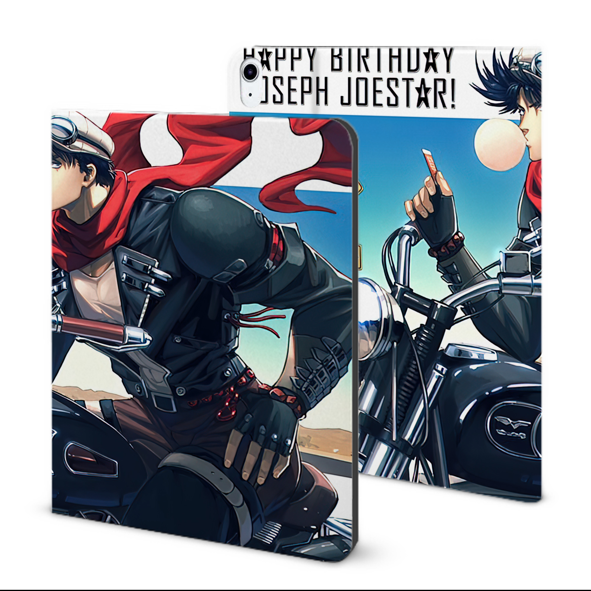 （画像用） ジョジョの奇妙な冒険 JoJo's Bizarre Adventure IPad ケース ブック型 PUレザー TPU 耐衝撃 軽量 薄型 ペン収納なし 全面保護 IPad 各モデル対応